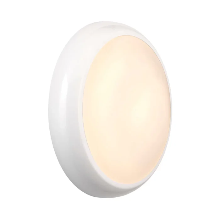 Saxby HeroULTRA IP65 15W LED Batten – Matt White Textured & Opal PC, Standard