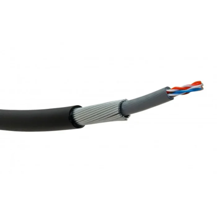 CAT6 External 4pr SWA Steel Wired Armoured Cable - Cut to Length sold per 1 metre