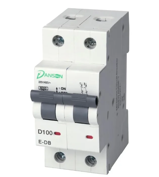 MCB 6kA D.P. Double Module 400V AC