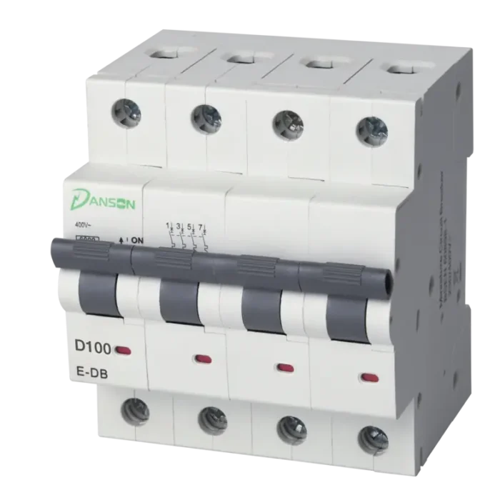 MCB 6kA 4P 4 Modules 400V AC