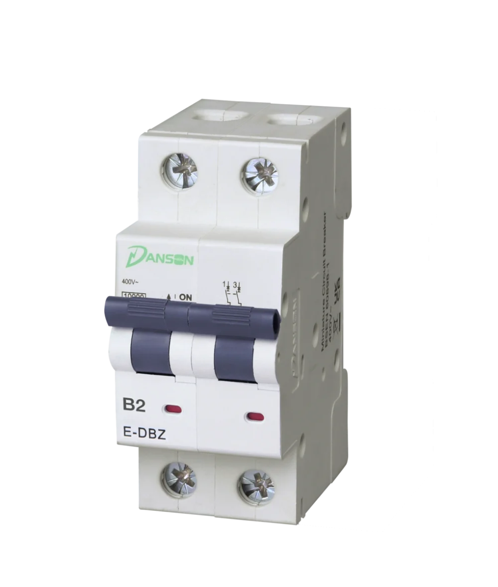 MCB 10kA D.P. Double Module 400V AC
