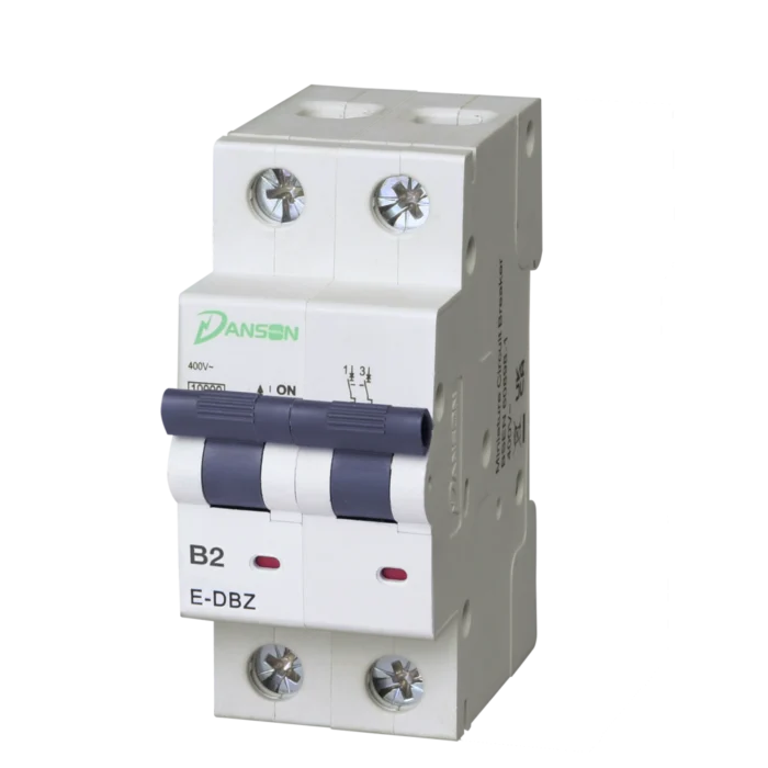 MCB 10kA D.P. Double Module 400V AC