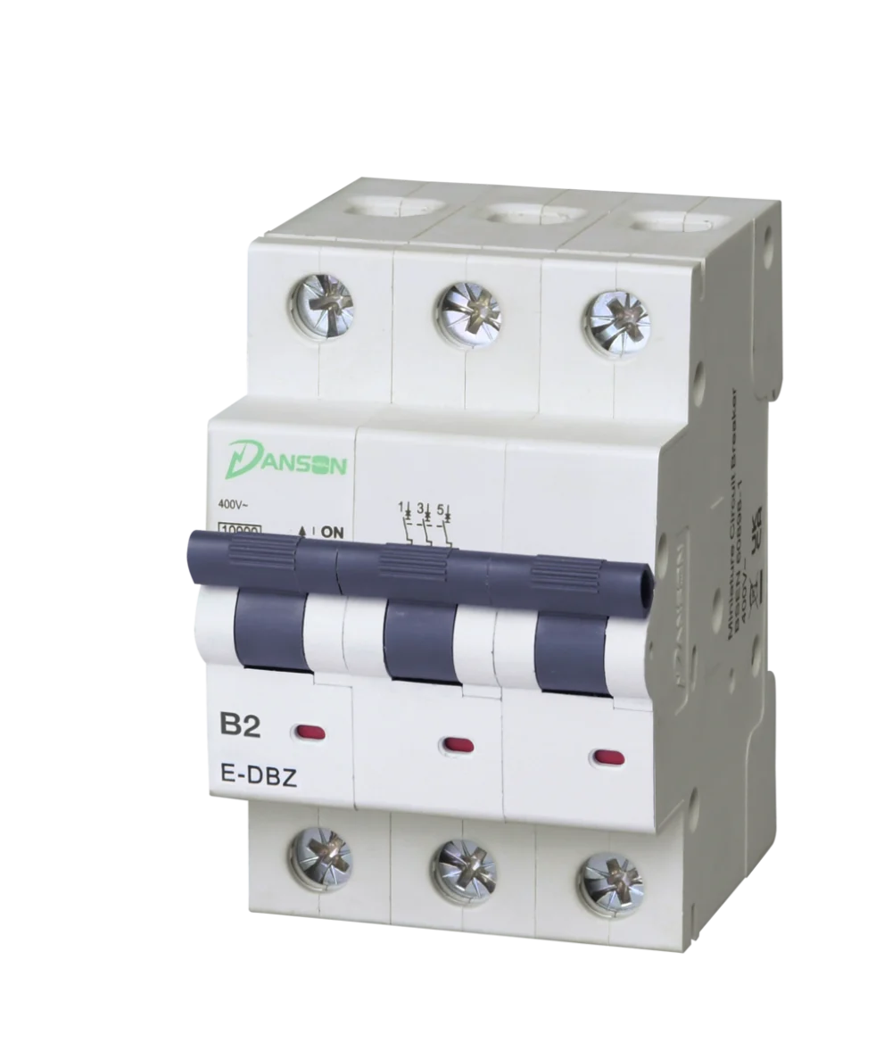 MCB 10kA 3P 3 Module 400V AC