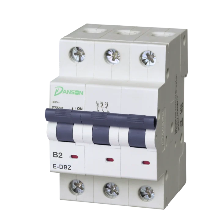 MCB 10kA 3P 3 Module 400V AC