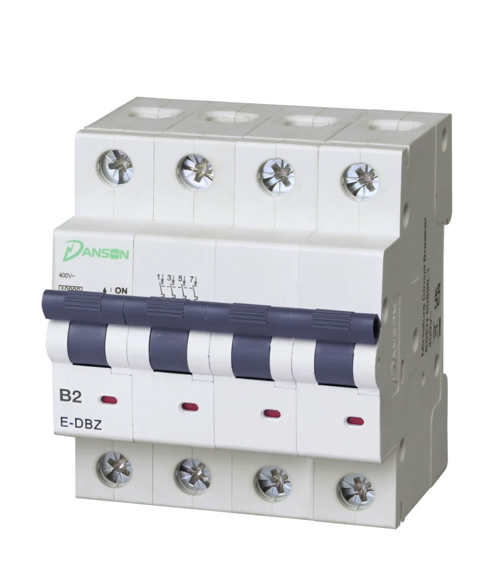 MCB 10kA 4P 4 Module 400V AC