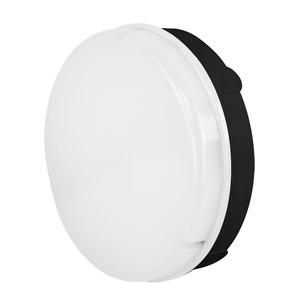 Ovia Evo LED Bulkhead – Black – 12W & 16W – Standard, Sensor, Emergency, PC, Self-Test