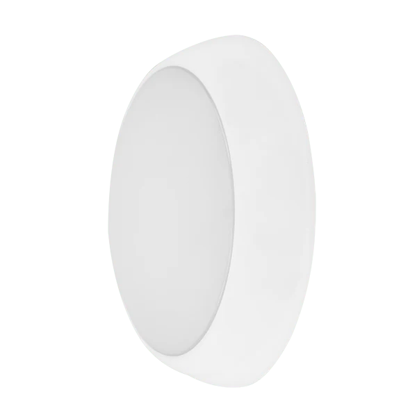 Ovia Evo Orb LED Bulkhead – 320mm, 12W / 14W / 16W / 18W, Sensor, Emergency & Self-Test Options (White)