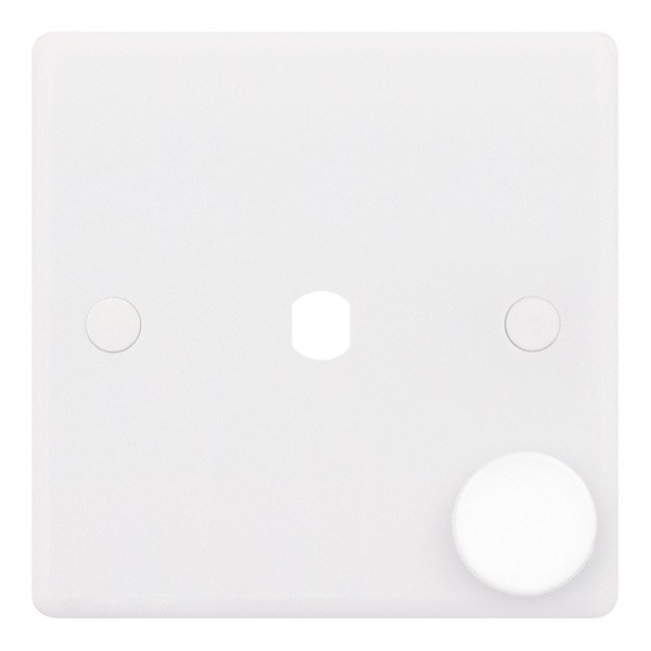 Empty Dimmer Plate with Knob