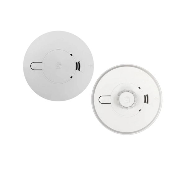 smoke and heat detectors